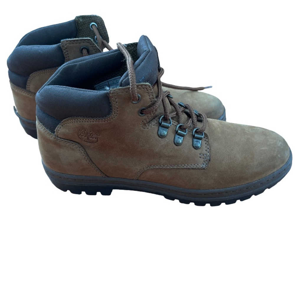 Timberland Women’s Brown Leather Boots 90’s Hiking Boot